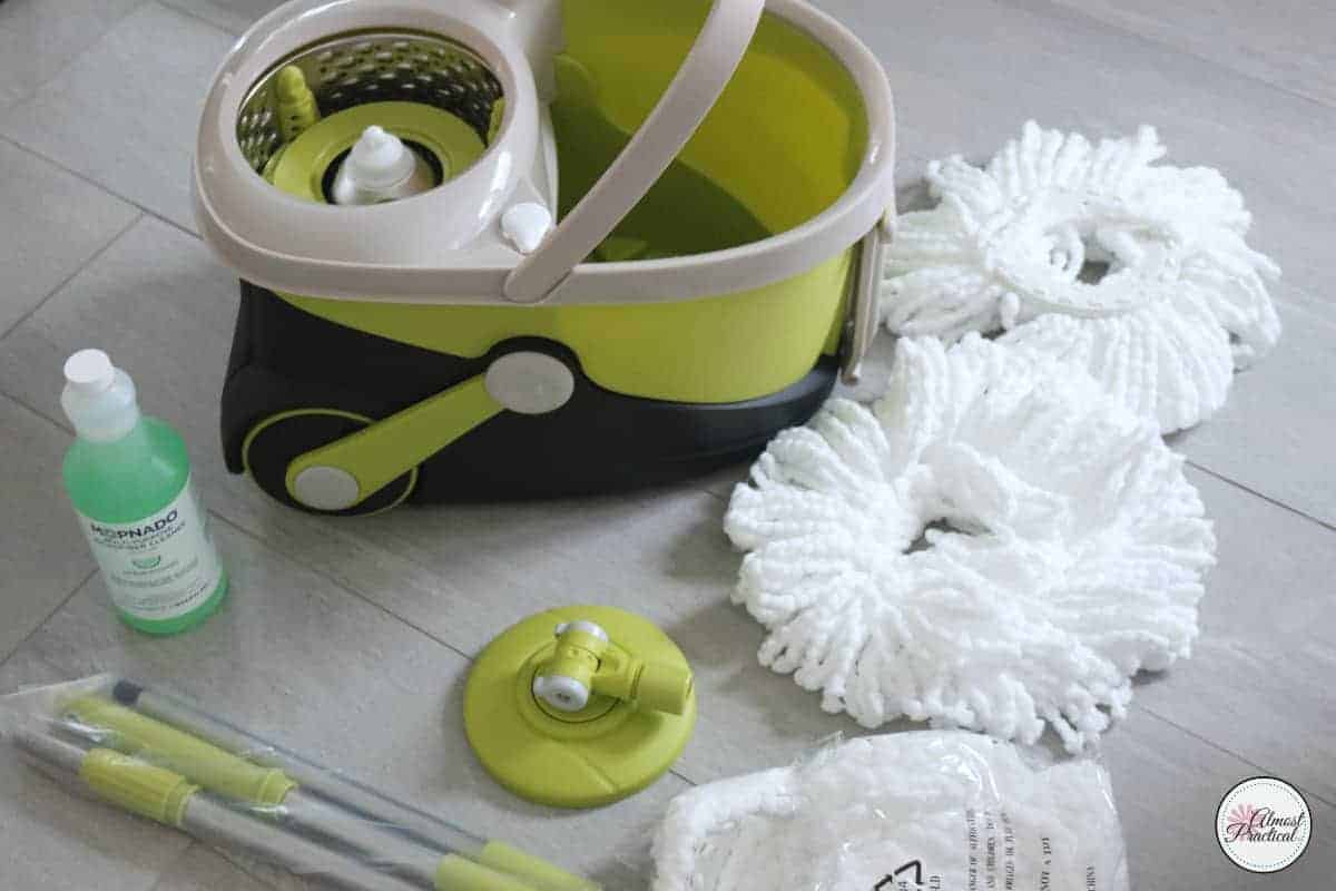 ultimate spin mop instructions