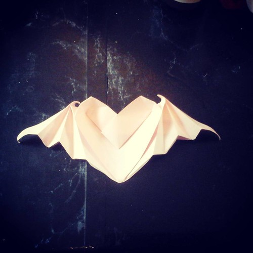 origami heart with wings instructions