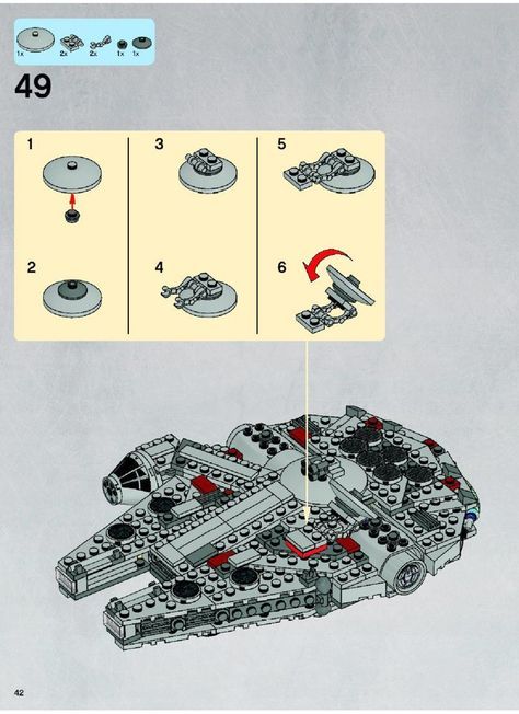 lego instructions millenium falcon