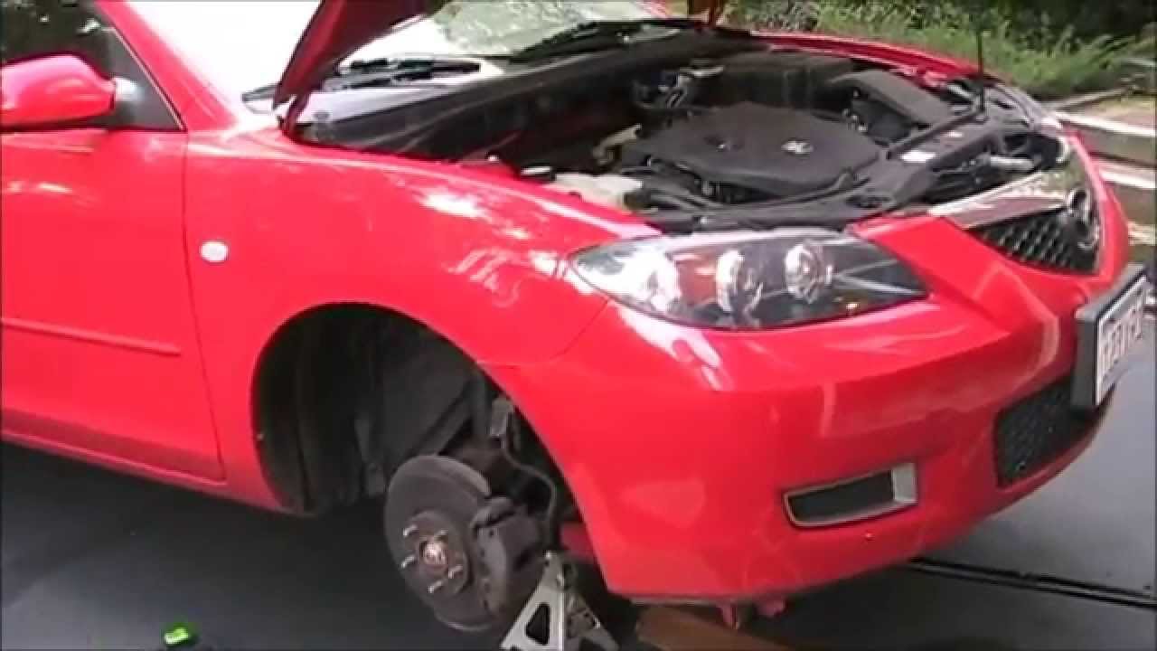 2008 mazda 3 clutch replacement instructions