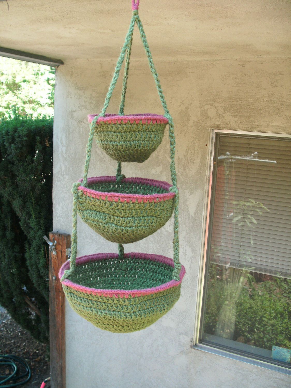 macrame hanging basket instructions