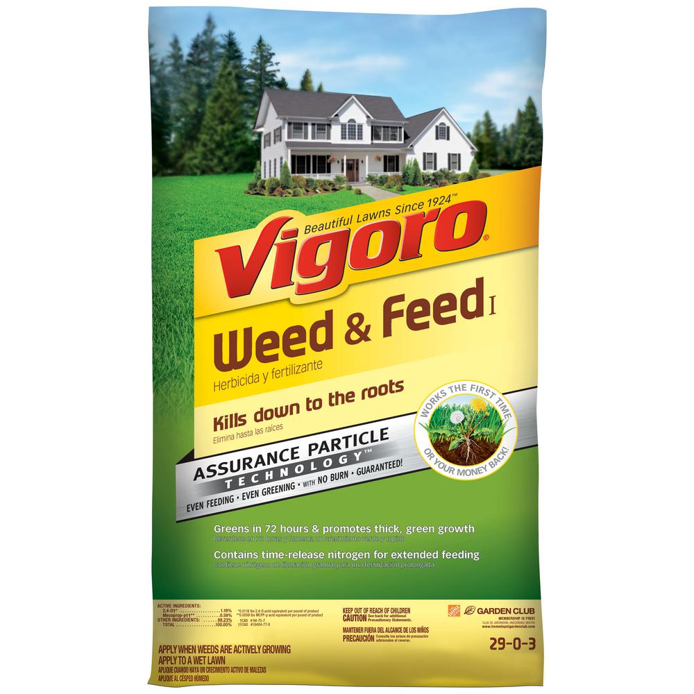 vigoro lawn fertilizer instructions