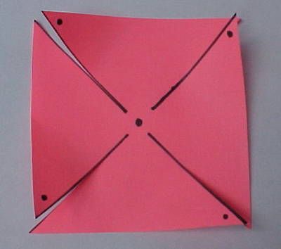 pinwheel template and instructions