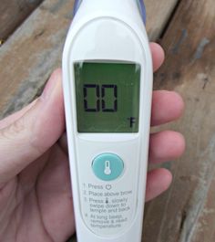 braun no touch forehead thermometer instructions