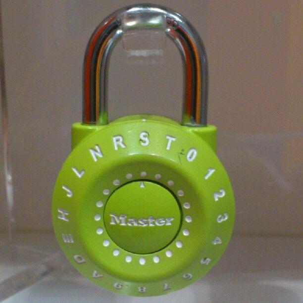master lock padlock instructions