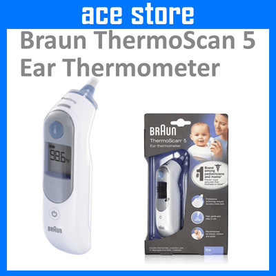 braun thermoscan ear thermometer instructions