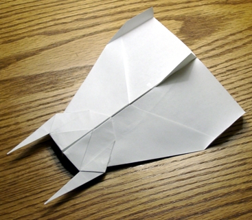 cool paper plane instructions