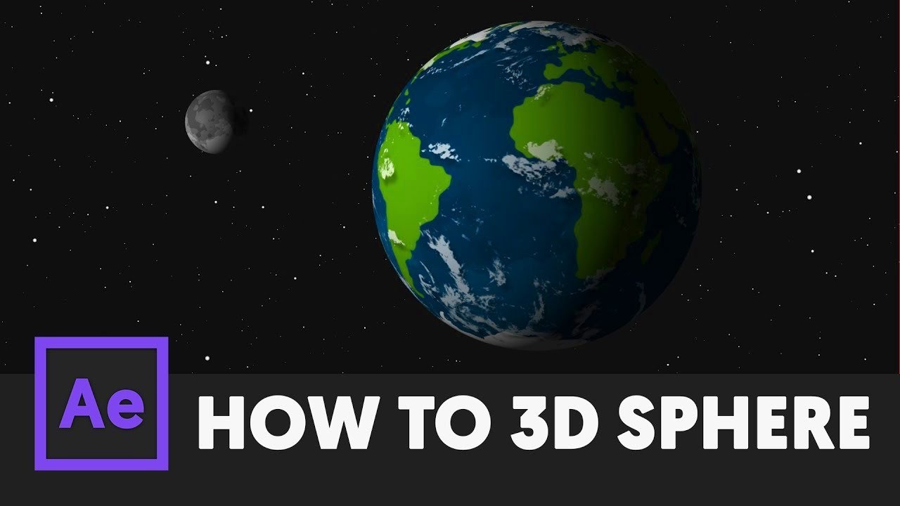 glowing 3d planets instructions