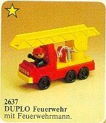 duplo fire truck instructions