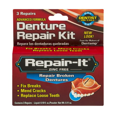repair it denture repair kit instructions