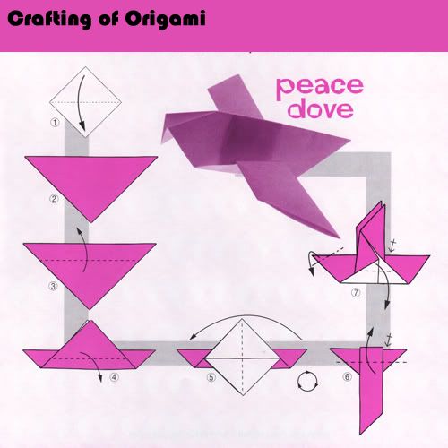 easy origami dove instructions
