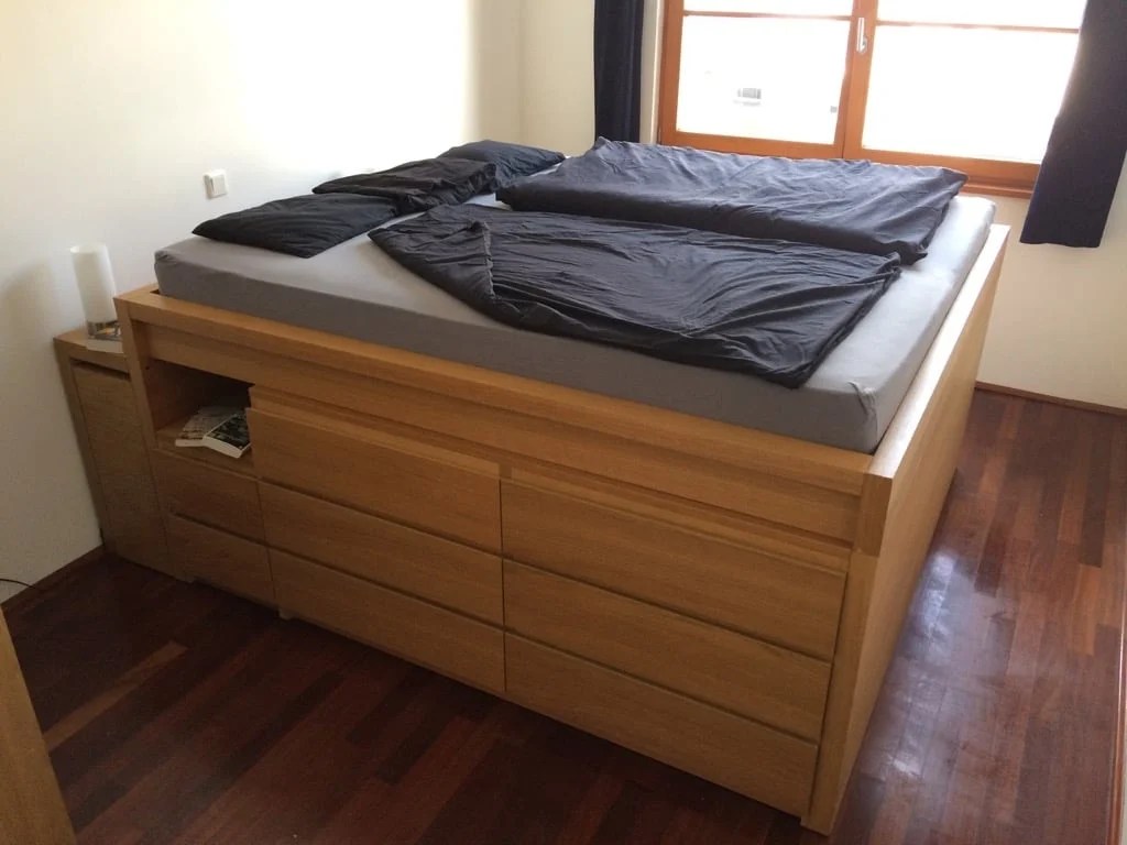 ikea malm queen bed instructions