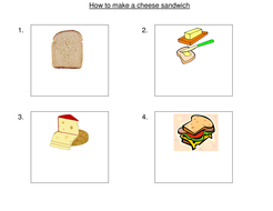 instructions on how to make a sandwich with pictures