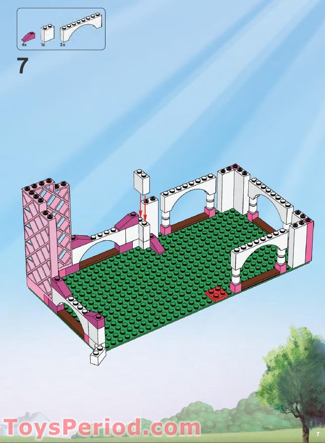 lego friends horse stable instructions