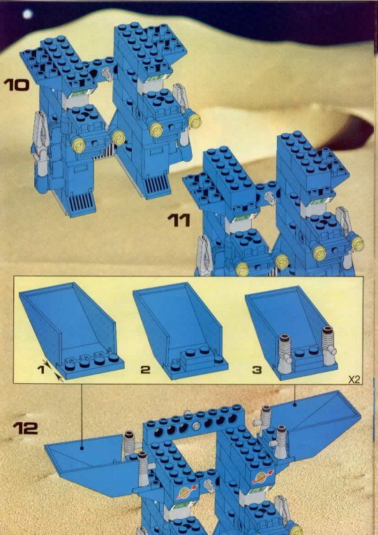 lego space center instructions