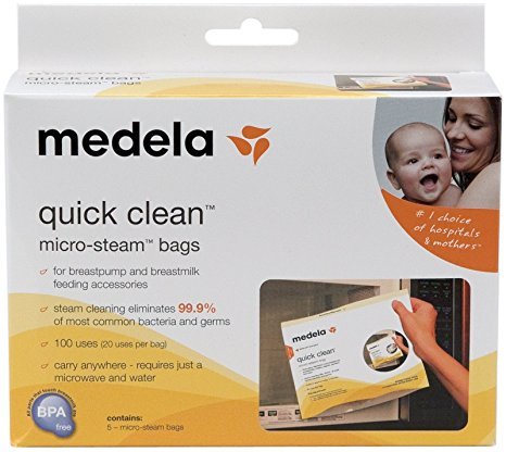 medela micro steam bags instructions