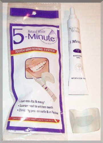 natural white 5 minute whitening gel instructions