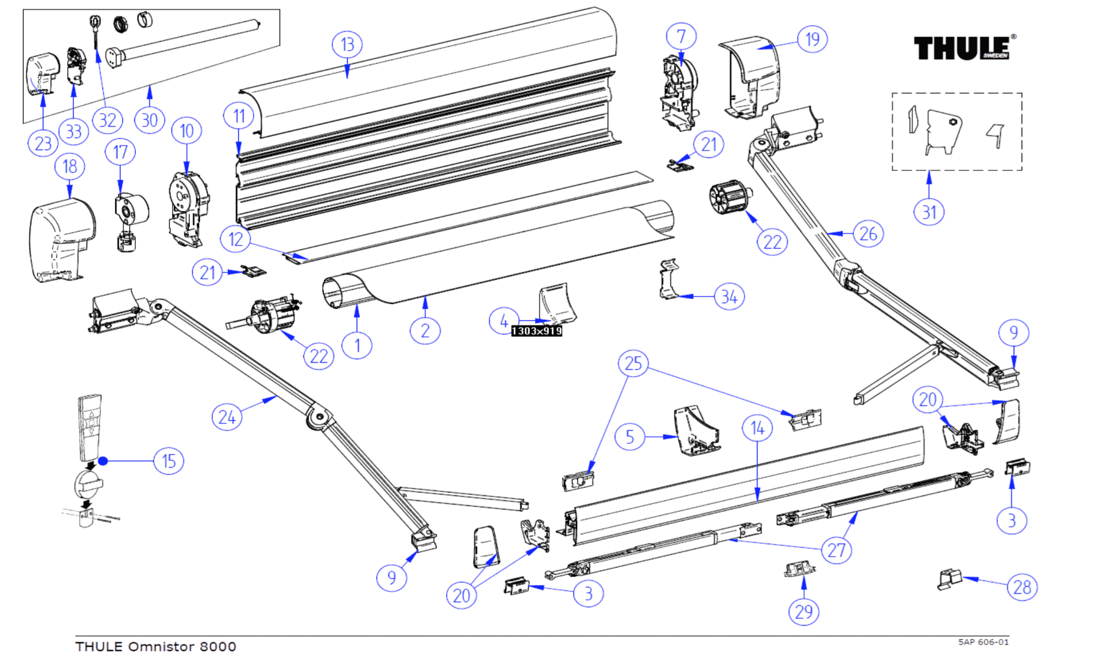 thule omnistor awning instructions