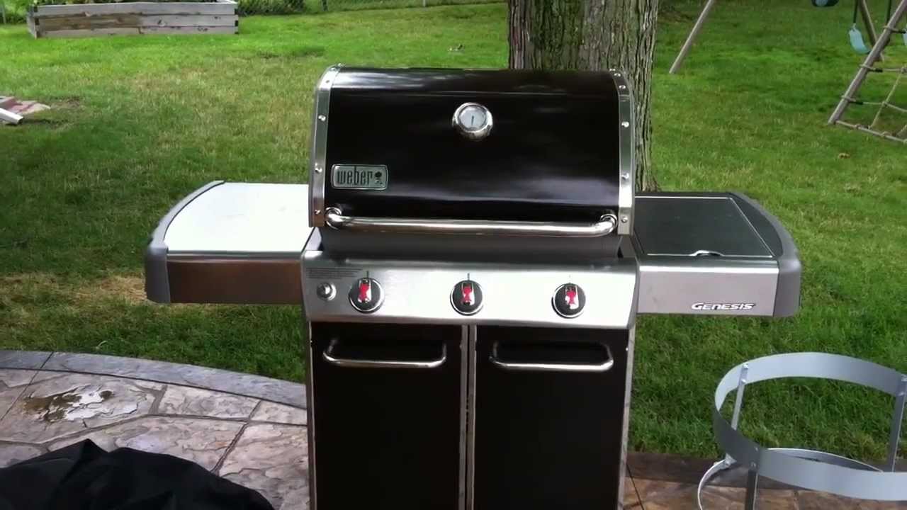 weber gas barbecue instructions